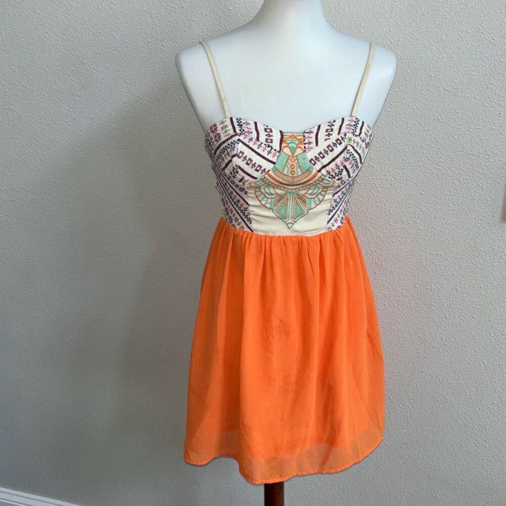Anthropologie Flying Tomato dress boho coastal cowgirl XS